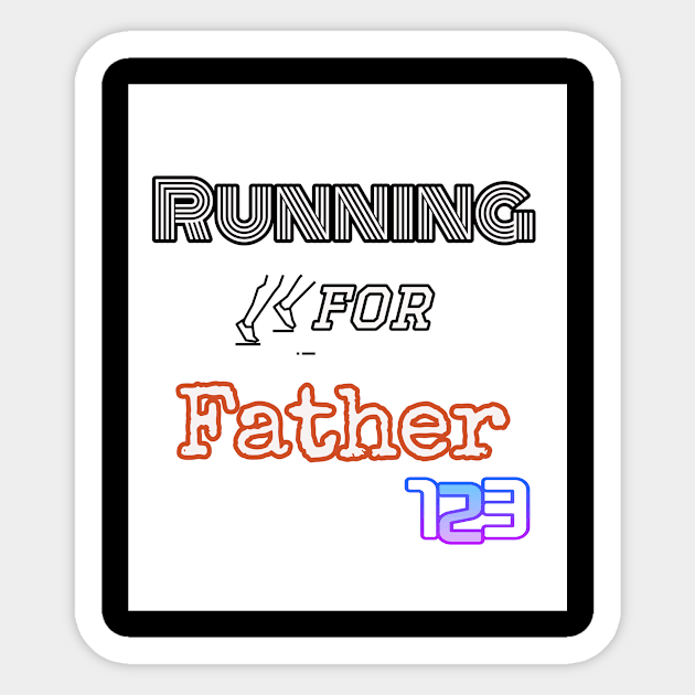 Running Sticker by Oillybally shop